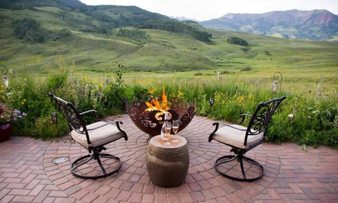 Crested Butte Villa | Luxurious home huge views many amenities hot tub grill Ski & wildflower paradise
