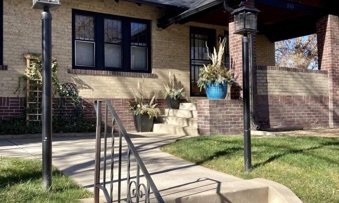 Congress Park House | Luxurious living at the newly renovated private Monroe Bungalow, Central Denver,