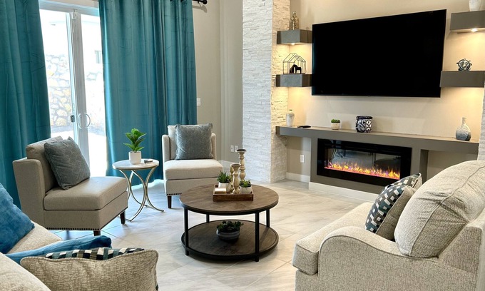 Biggs Field House | Luxurious modern home away from home.