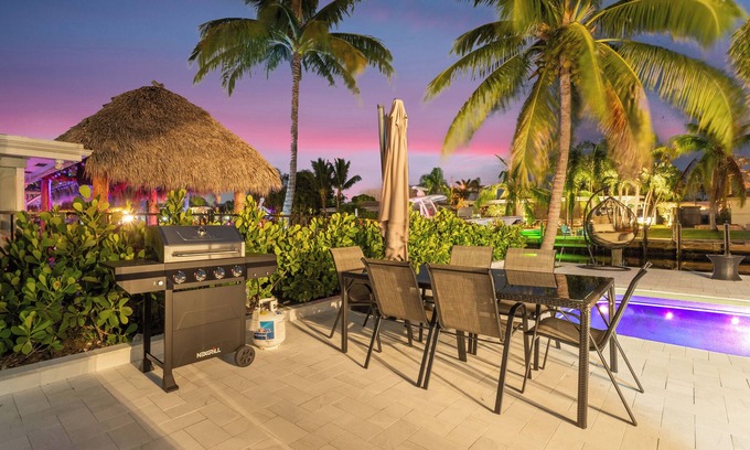 Garden Isles House | Luxurious Waterfront Ocean Access Heated PoolnWD Wifi 75Ft Dock Bring Your Boat
