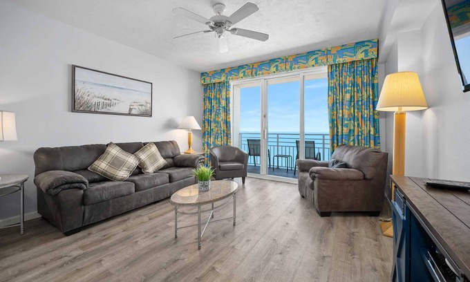 Brush - Stewarts Condo | Luxury 17th Floor 1 BR Condo Direct Oceanfront Wyndham Ocean Walk Resort Daytona Beach | 1708