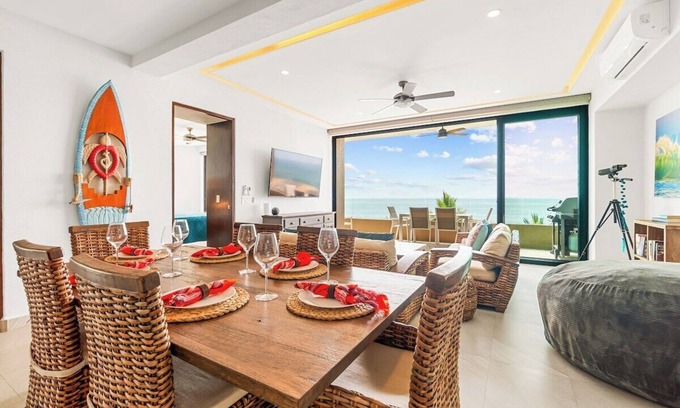 San Francisco Condo | Luxury 5 Bedroom Penthouse on the Beach in San Pancho