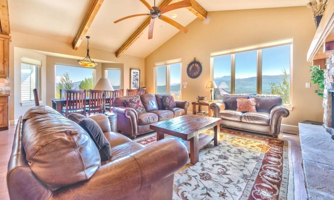 Eden House | Luxury 6BR Mountain Retreat - Hot Tub, Views, Game Room, Powder Mountain