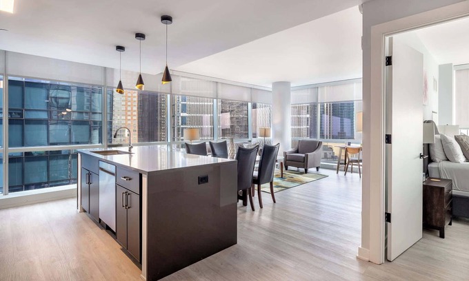 New Rochelle Apartment | Luxury Apt with Infrared Sauna