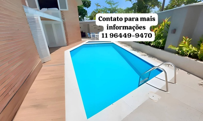 Jardim Virginia House | Luxury Retreat with Pool in the Heart of Guarujá!