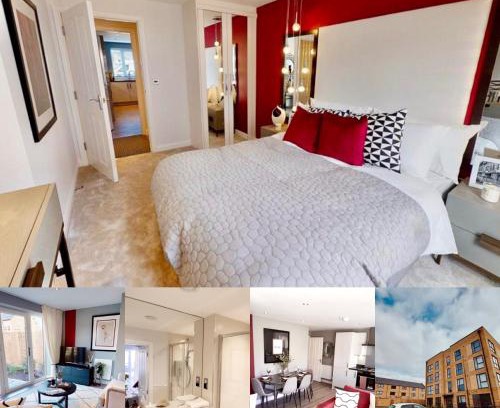 Bordesley Apartment | Luxury Business Apartment with Patio by Ah! Living - Birmingham City Centre