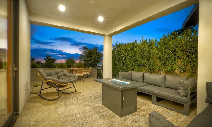 Carlsbad Condo | Luxury Carlsbad Retreat | Across The Street From Beach | Firepit, BBQ, Ping Pong, Cornhole & More