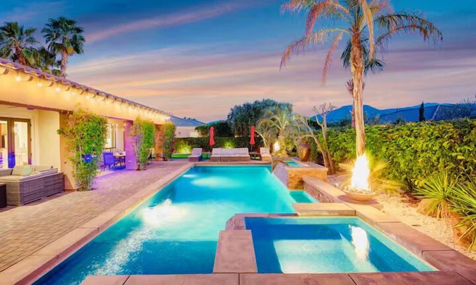 Rancho Santana House | Luxury Desert Oasis with Pool, Arcade & Spa