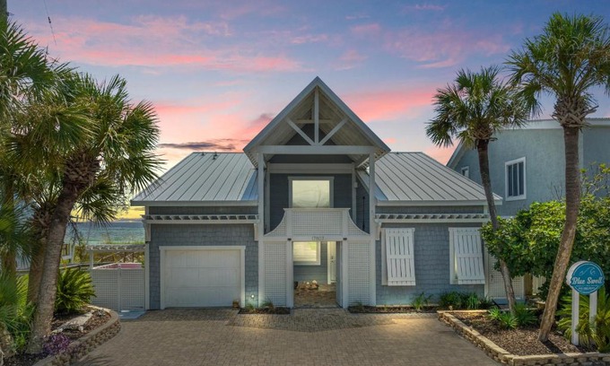 Miramar Beach House | Luxury Gulf Front Property! Directly on the Beach! Sleeps 15!