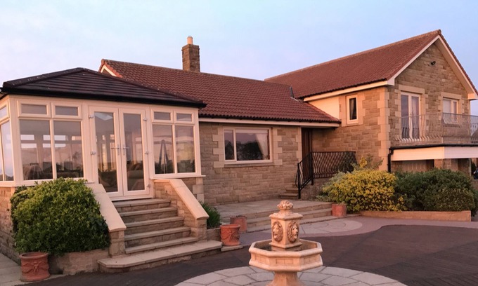 Seahouses House | Luxury home from home, with stunning views of farmland and the cheviots