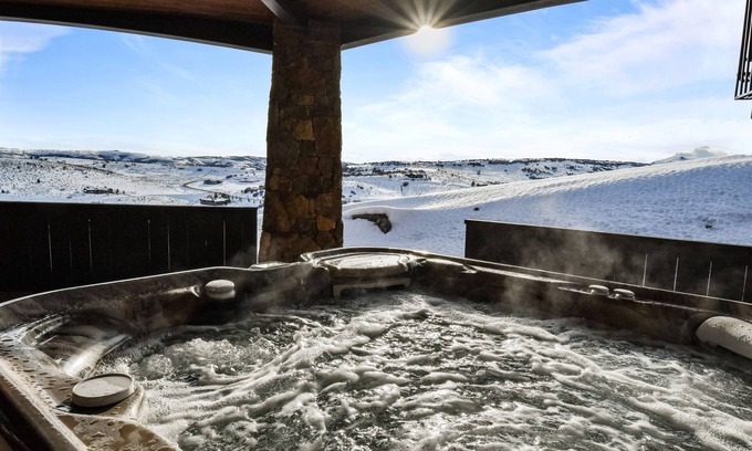 Tuhaye House | Luxury Home in Tuhaye with Sweeping Views, Hot Tub, Multiple Outdoor Living Spaces