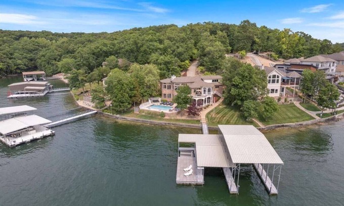 Osage Beach House | Luxury Lakefront Home with Pool