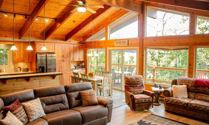 Mi-Wuk Village Cabin | Luxury Lodge nestled in the Sierras.