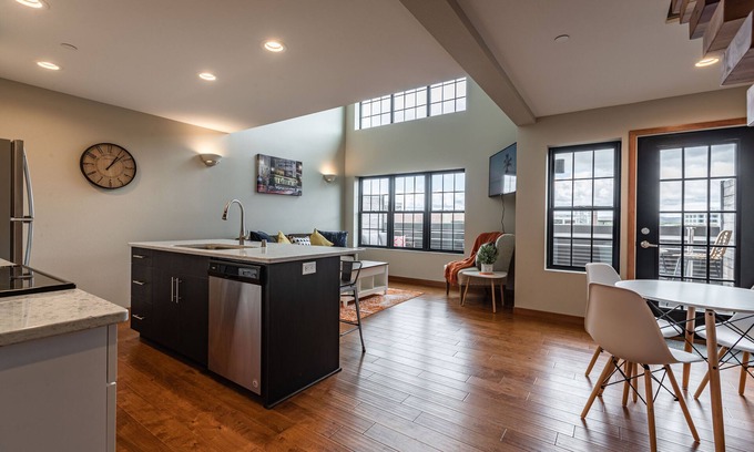 Historic Downtown La Crosse Condo | Luxury loft condo downtown La Crosse!