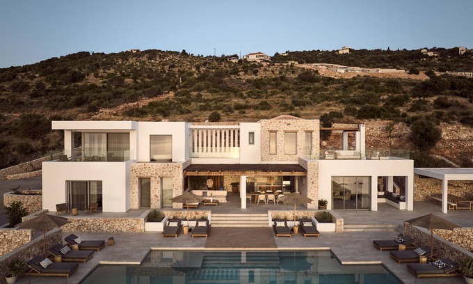Askos Villa | Luxury Modern Greek Villa With Exceptional sea Views