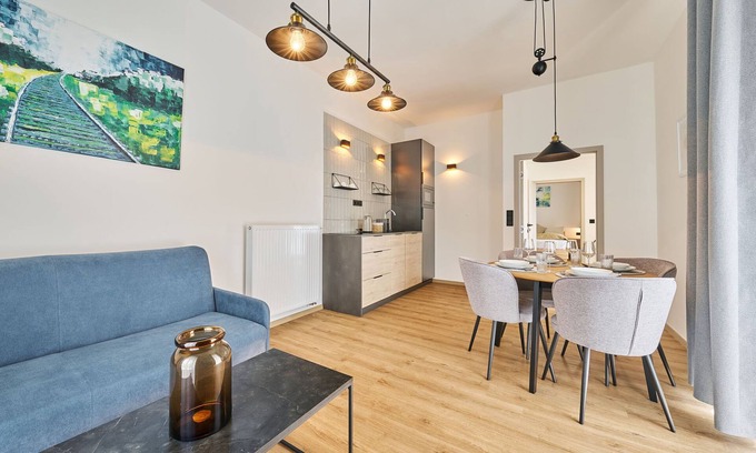 Cerny Dul Apartment | Luxury Mountain Home with large terrace by Interhome