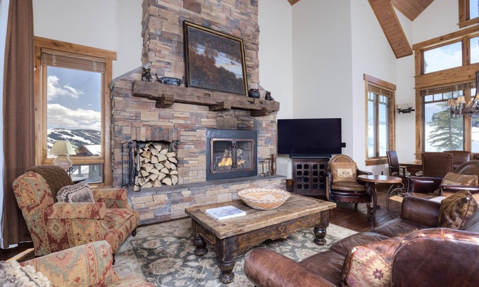 Big Sky House | Luxury Mountain Home with Ski in/out Access and Private Lodge