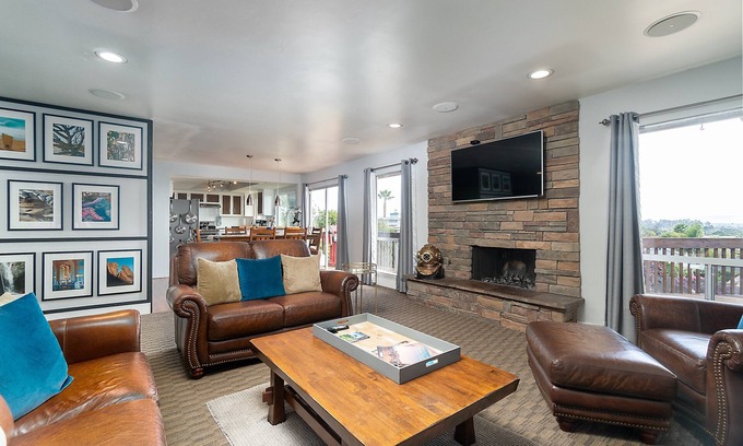 Arroyo Grande House | Luxury Oceanview Beach House Beautiful OCEAN and DUNE views from back deck.