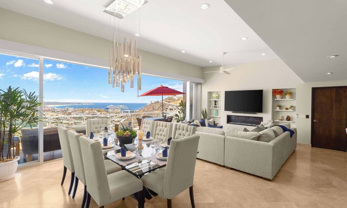 Pedregal Apartment | Luxury PH Cascadas in Cabo Central Location, Ocean Views, 5-Star Service