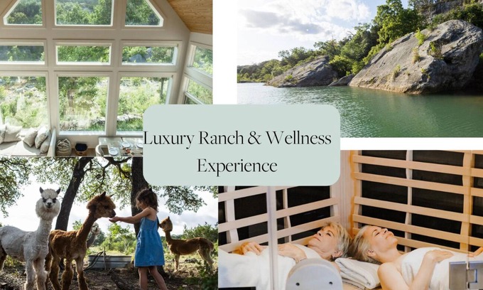Dripping Springs House | Luxury Ranch & Wellness Experience: animals, creek, and spa