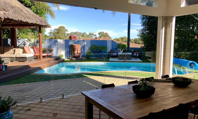 Greenwood House | Luxury Resort Home Awaits You! Outdoor Entertaining! Pool, BBQ, Unlimited Wifi