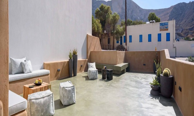 Episkopi Gonias Villa | Luxury Santorini Villa | Potamos Luxury House | 2 Bedrooms | Private Heated.