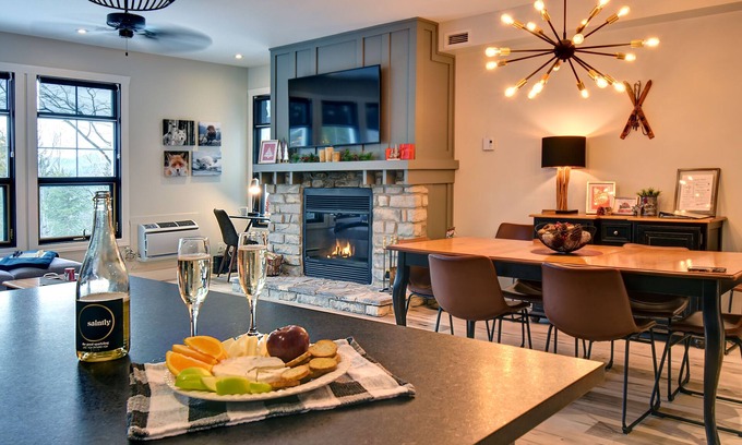 Mont-Tremblant Condo | Luxury Stay at Tremblant Les Eaux – Pools, Spa, and Proximity to the Village
