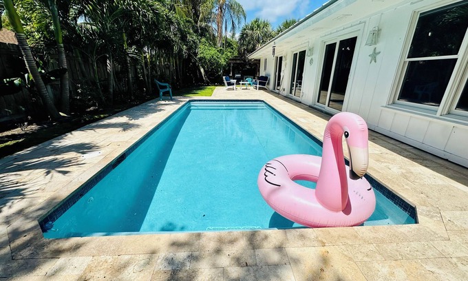 South Beach House | Luxury Vero Beach Home Private Beach & Heat Pool