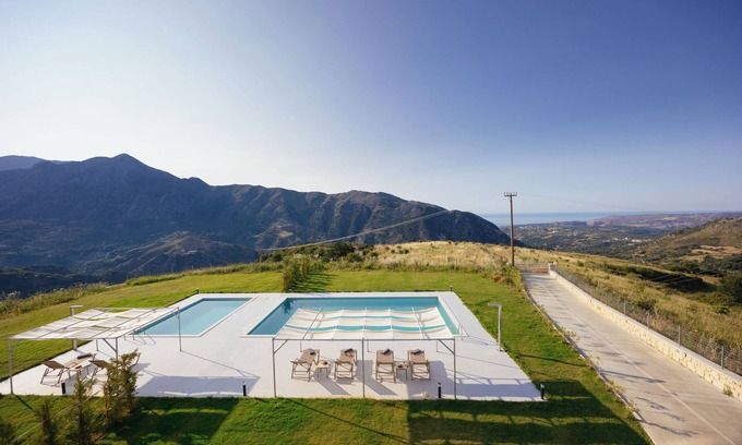 Filaki Villa | Luxury Villa in Crete with 3 Pools, Stunning Views & Total Privacy