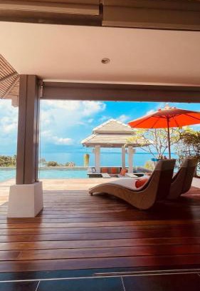 Haad Tian Villa | Luxury villa Seaview & Sunset 100m from the beach