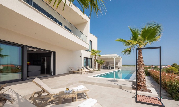 Vodice Villa | Luxury Villa Superstar with Pool