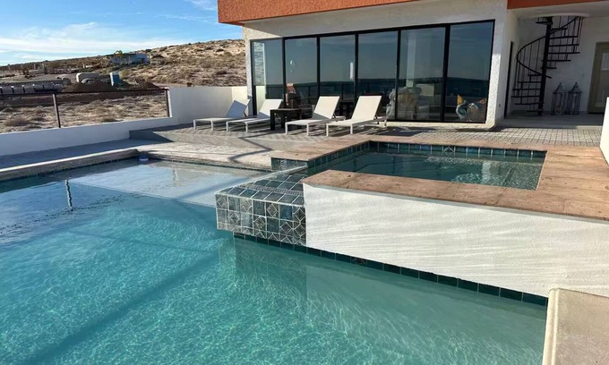 San Felipe House | Luxury Villa w/Ocean views, Private pool & spa. Steps from the beach!