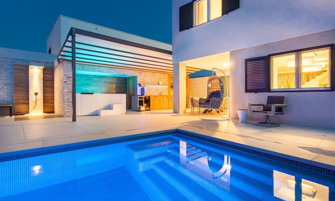 Jurandvor House | Luxury villa with a swimming pool Baška, Krk (K-19671)