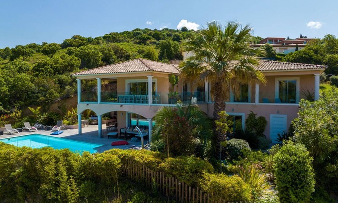 Albitreccia Villa | Luxury villa with magnificent sea view and private pool - 16 people