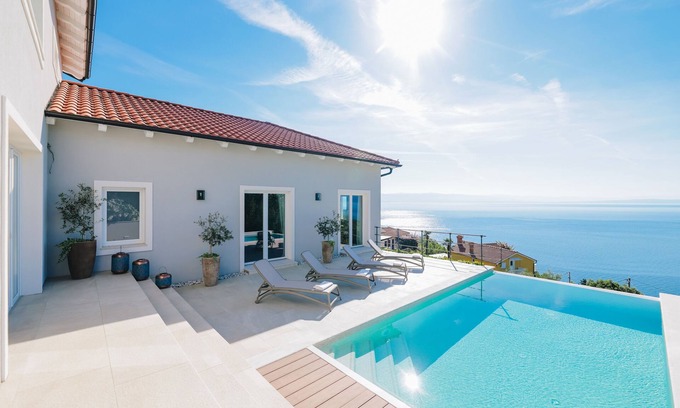 Medveja Villa | Luxury Villa with private pool and sea view