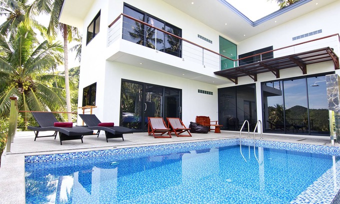 Ko Pha-ngan Villa | Luxury Villa with Sea View & Swimming Pool