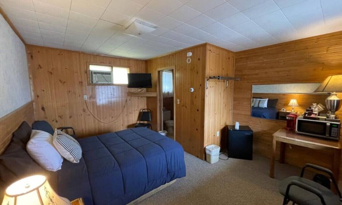Onaway Cabin | Lyons in Onaway - 1 Full Bed - Room 5 - Sleeps 2