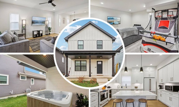 Madison House | Madison Luxury Home With Hot Tub - 10 min to UW- Walk to lake Monona
