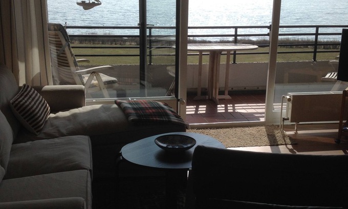 Staberdorf Apartment | Magical unrestricted sea view from the balcony on the Baltic Sea with a natural beach