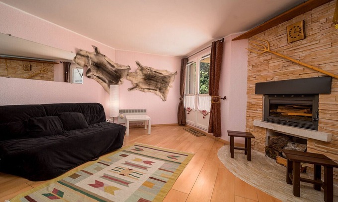 Allos Apartment | Magnificent 4-pers studio with fireplace