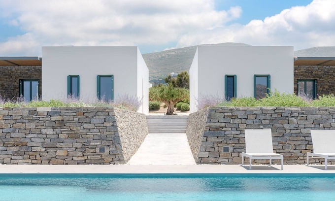 Naousa Villa | Magnificent Paros Villas | Villa Iris | 5 Bedrooms | Breathtaking Views