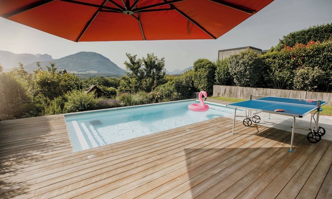 Argonay Villa | Magnificent villa - View & pool 10 min from Annecy
