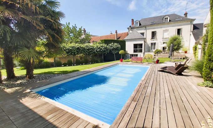 Saint-Avertin House | Magnifique Villa Bords Cher Avec Piscine