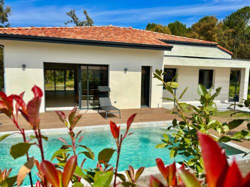 Labenne Villa | Magnifique Villa neuve avec piscine à deux pas des plages