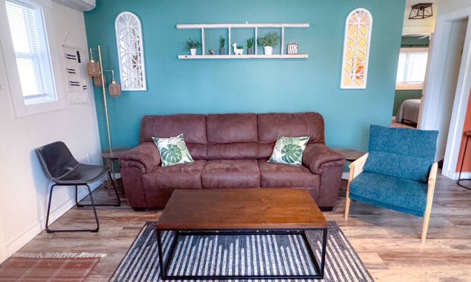 Spearfish Apartment | Main Level - King Beds - Patio - Laundry - Walk to downtown!