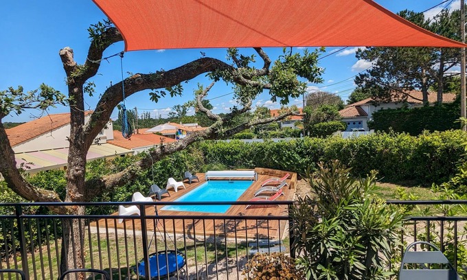 Saint-Palais-sur-Mer House | Maison 8/10 Pers/Piscine Chauffée/Saint Palais sur mer 400m Centre Ville