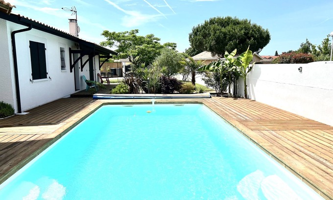 Gujan-Mestras House | Maison au Calme Avec Piscine et Proche des Ports
