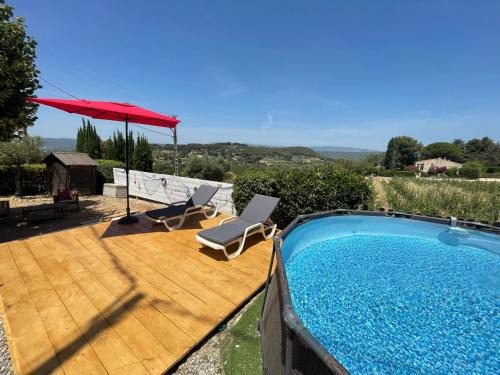Le Beausset House | Maison climatisée avec piscine proche bandol
