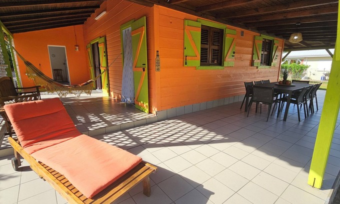 Le Moule House | Maison Créole Dans Ravissant Jardin