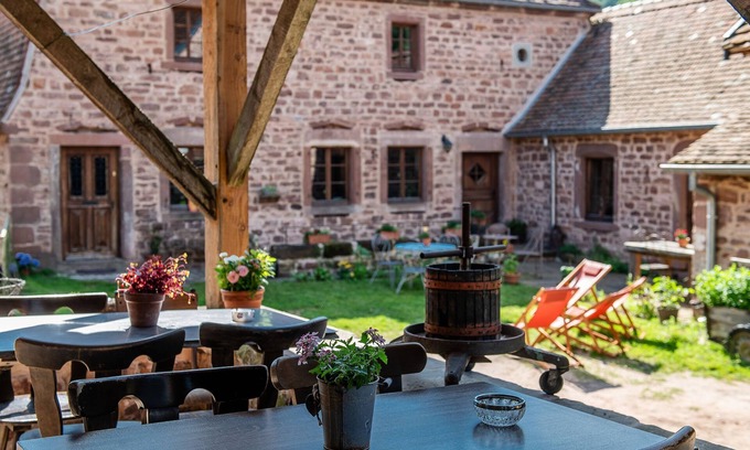 Soucht House | Maison d'hôtes de charme - Ancien moulin en pleine nature - La Paulusmühle